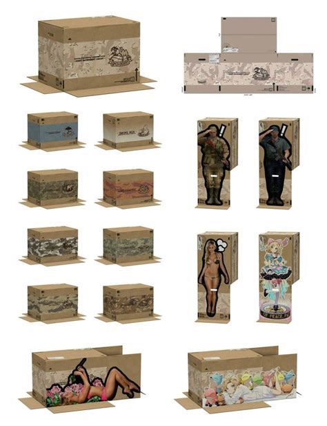 metal gear solid 5 cardboard box posters|metal gear cardboard box.